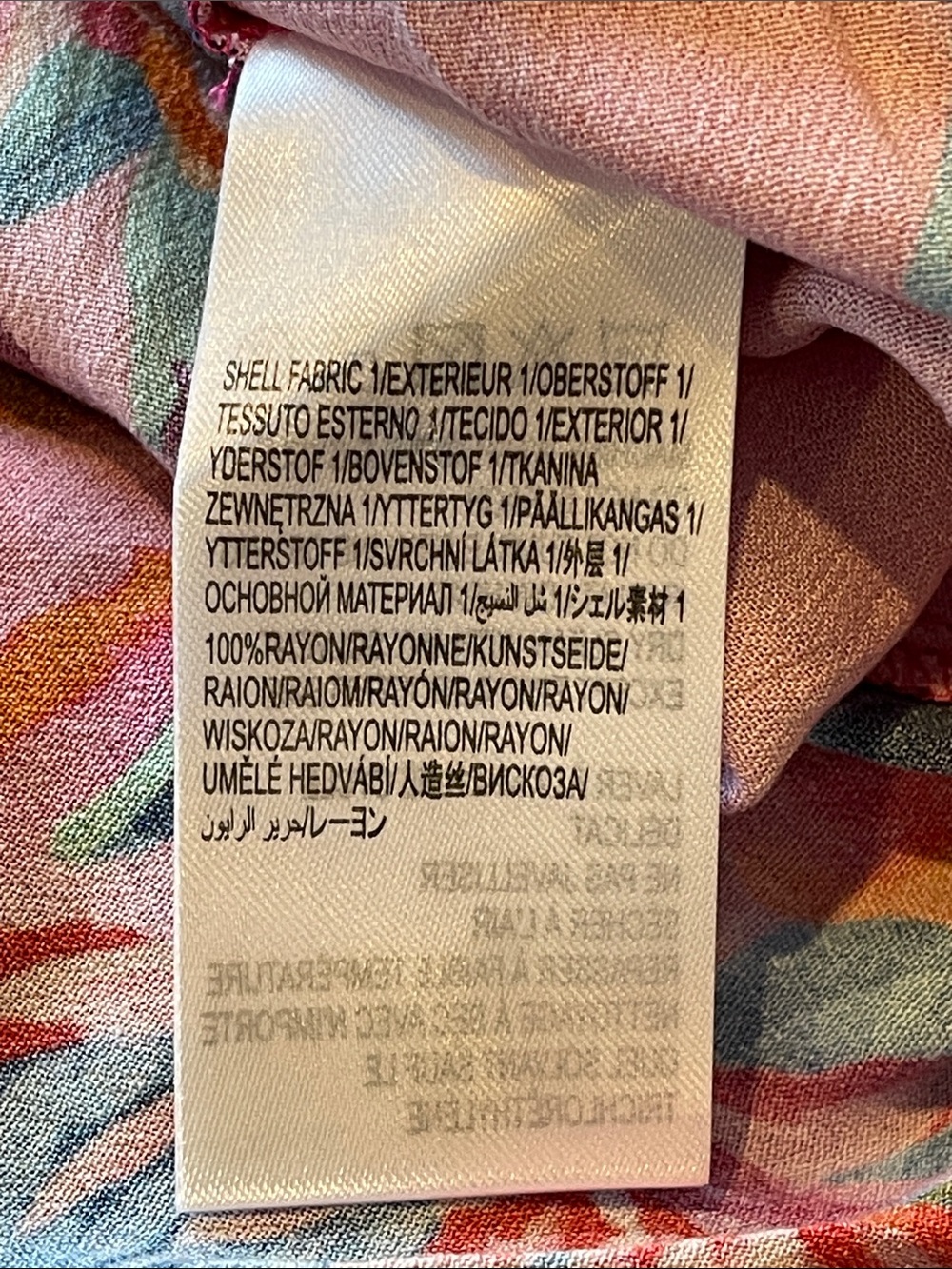 Farm Rio for Anthropologie Hot Pink Tropical Floral Maxi Dress NWT Rayon - Picture 17 of 17